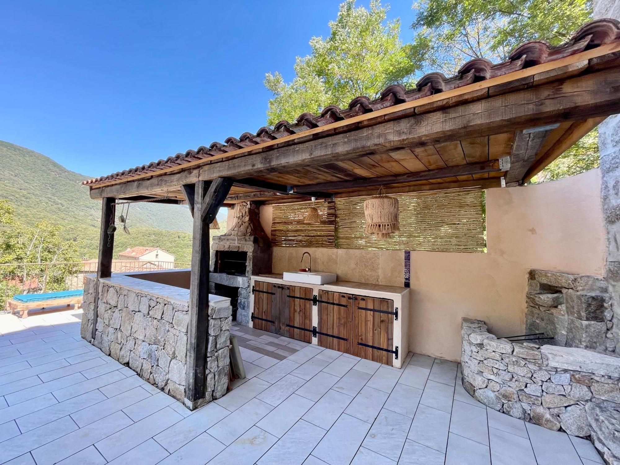 Casa Arena Authentique Maison De Village Avec Piscine Au Coeur De L'Alta Rocca - Zoza Экстерьер фото